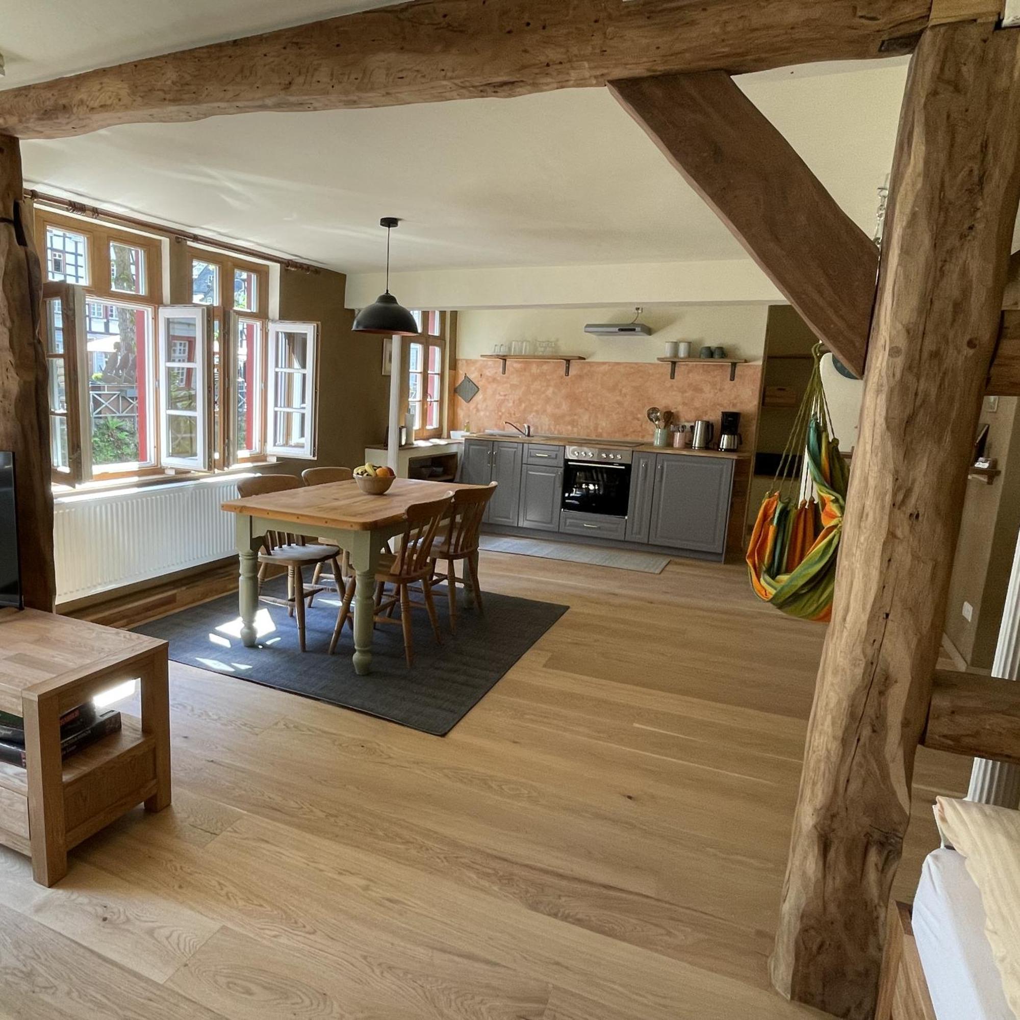 Apartment Am Fluss Im Haus An Der Rur Monschau Dış mekan fotoğraf
